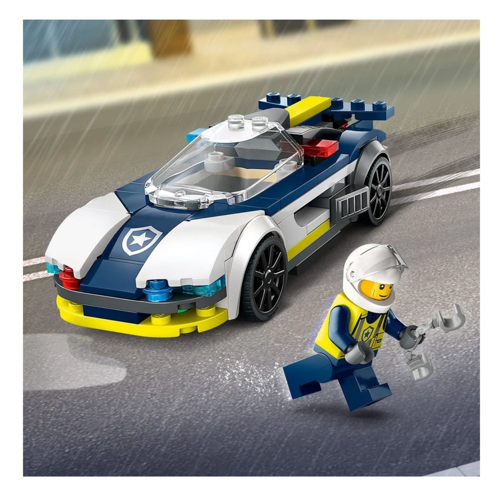 LEGO  City Polis Arabası ve Spor Araba Takibi