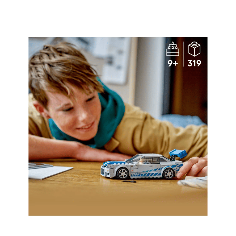 LEGO Speed Champions Daha Hızlı Daha Öfkeli Nissan Skyline GT-R (R34)