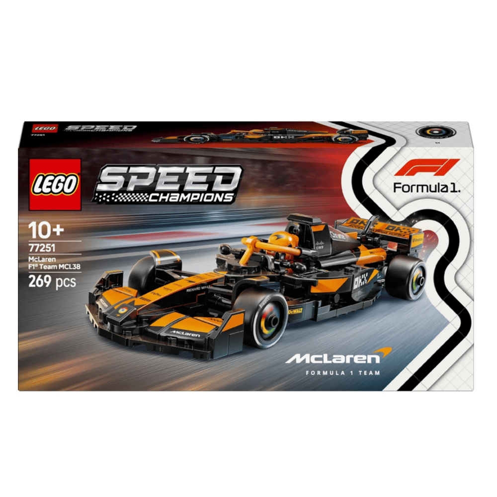 LEGO Speed Champions McLaren F1® Team MCL38 Yarış Arabası