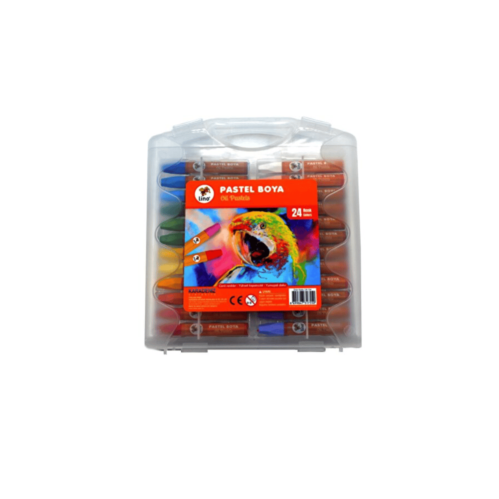 LİNO YAĞLI PASTEL BOYA 24 LÜ