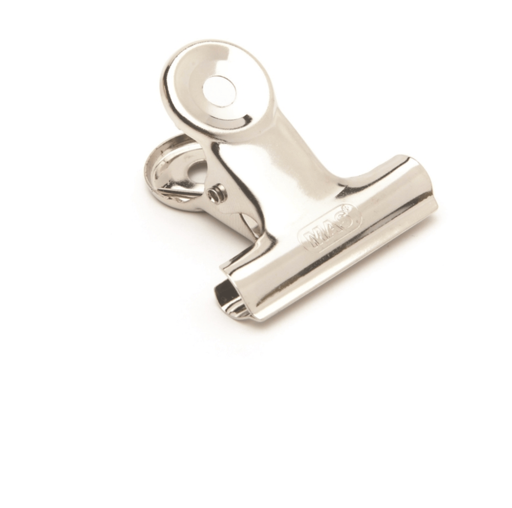 Mas Beyaz Metal Kıskaç Yaylı 30 Mm 