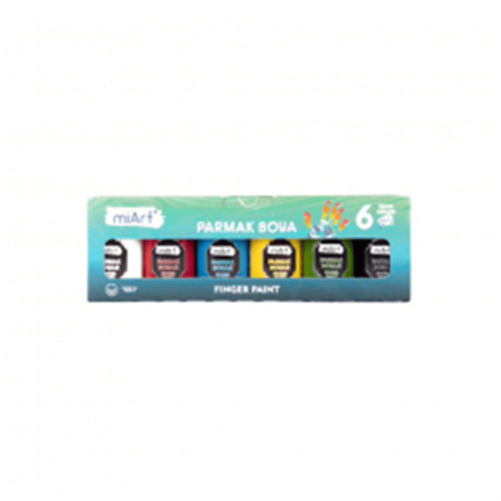 MİART PARMAK BOYA 30 ML 6 LI SET