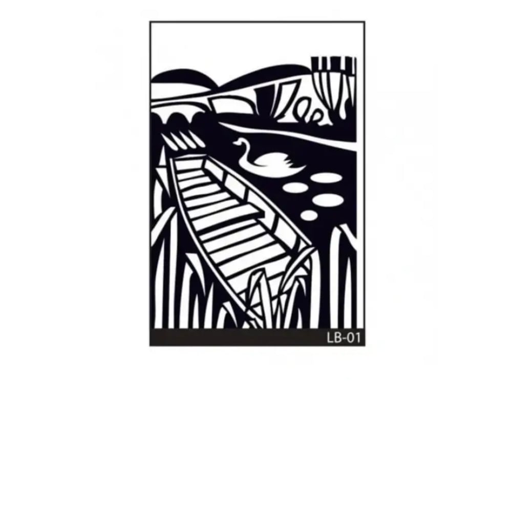 Misyon Linol Baskı Sanatı 20x30 cm 