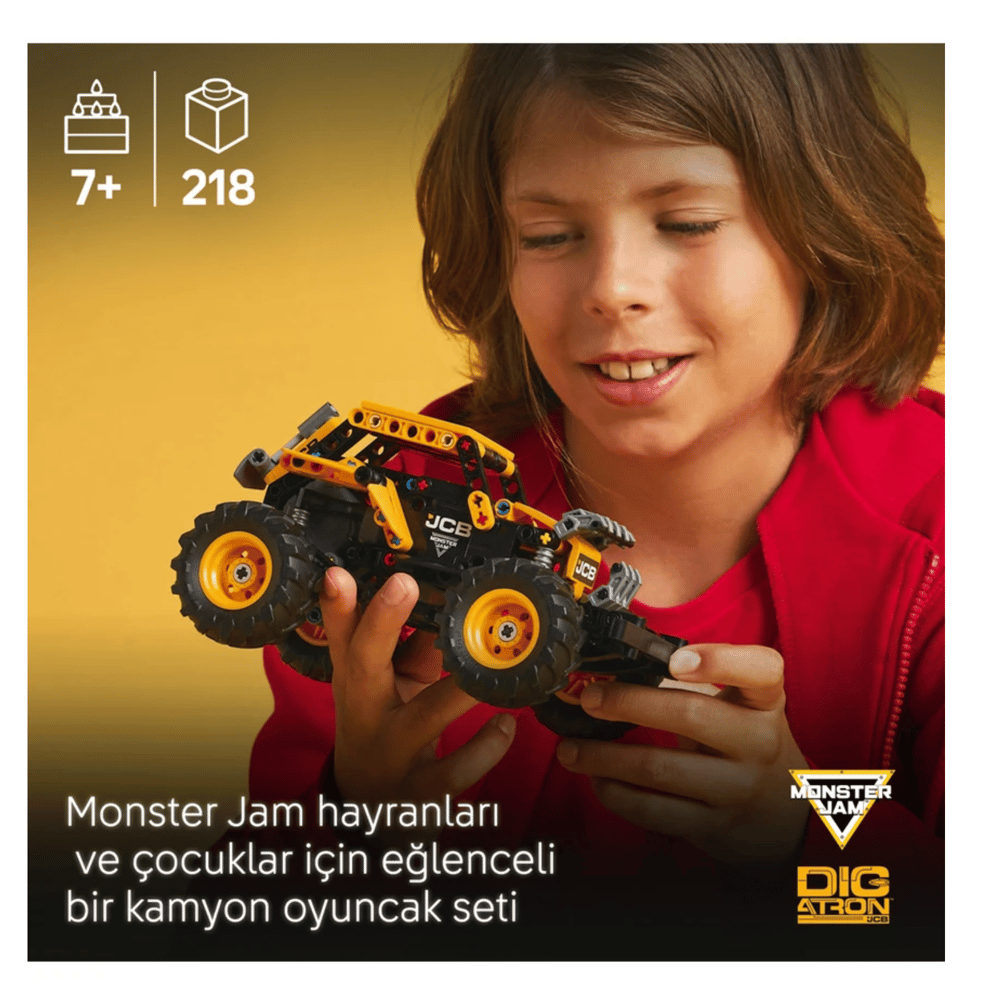 MJ Technic Monster Jam DIGatron Çek-Bırak Technic™