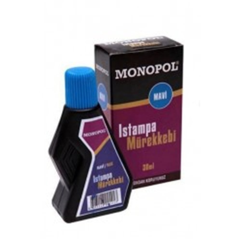 MONOPOL 1121 ISTAMPA MÜREKKEBİ MAVİ