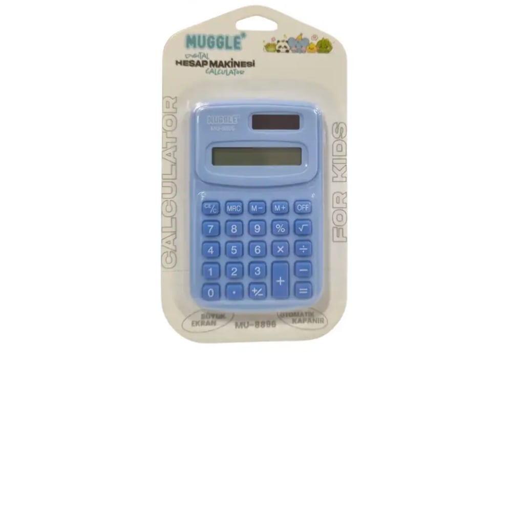 MUGGLE MU-8896 DİJİTAL MİNİ HESAP MAKİNESİ