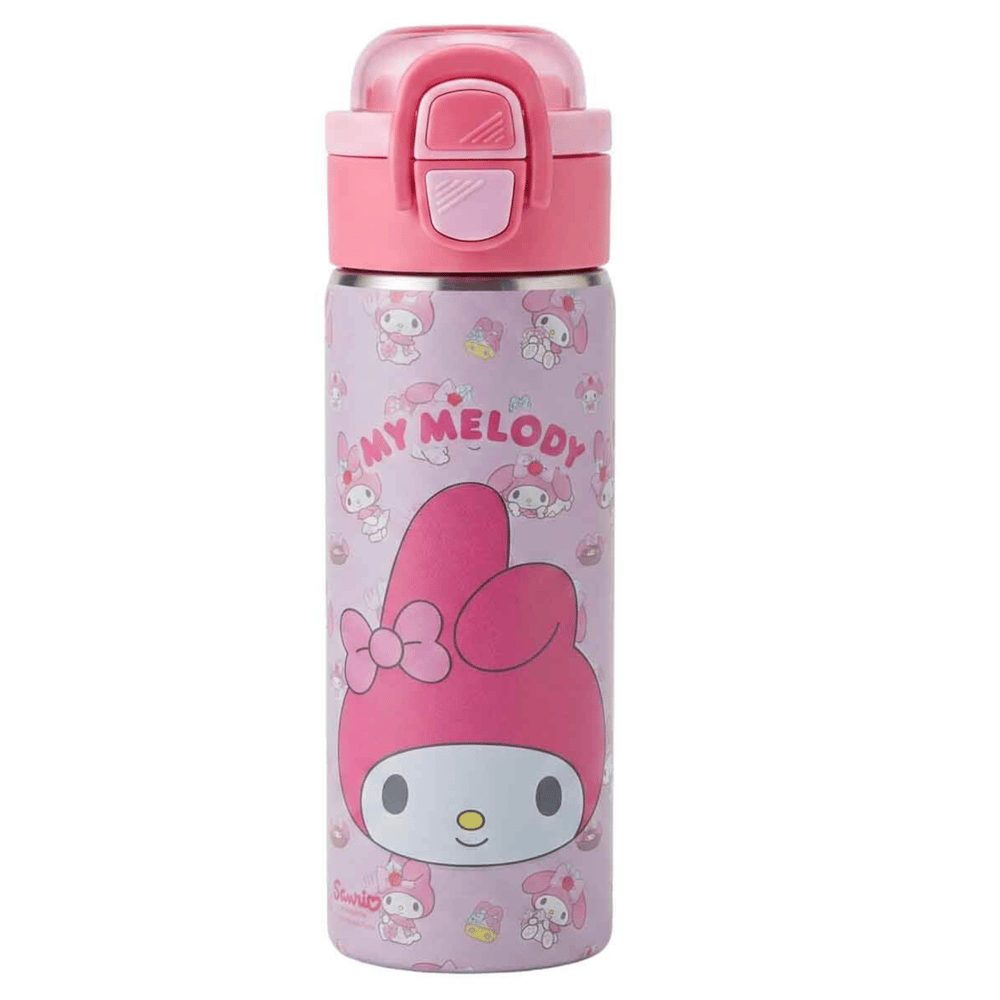 MY MELODY ÇİFT FONKSİYON KAPAKLI ÇELİK MATARA 600 ML 3836