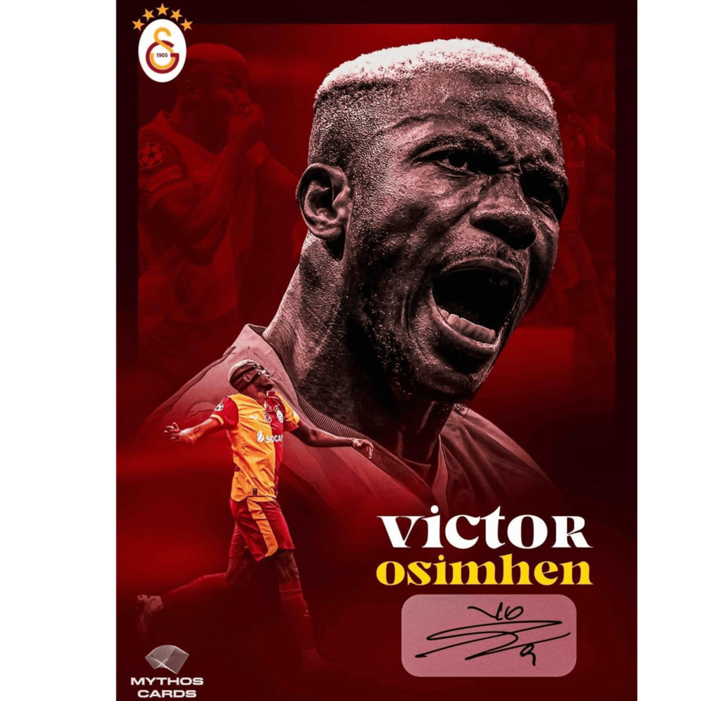 Mythos Statik Poster Galatasaray Osimhen - 