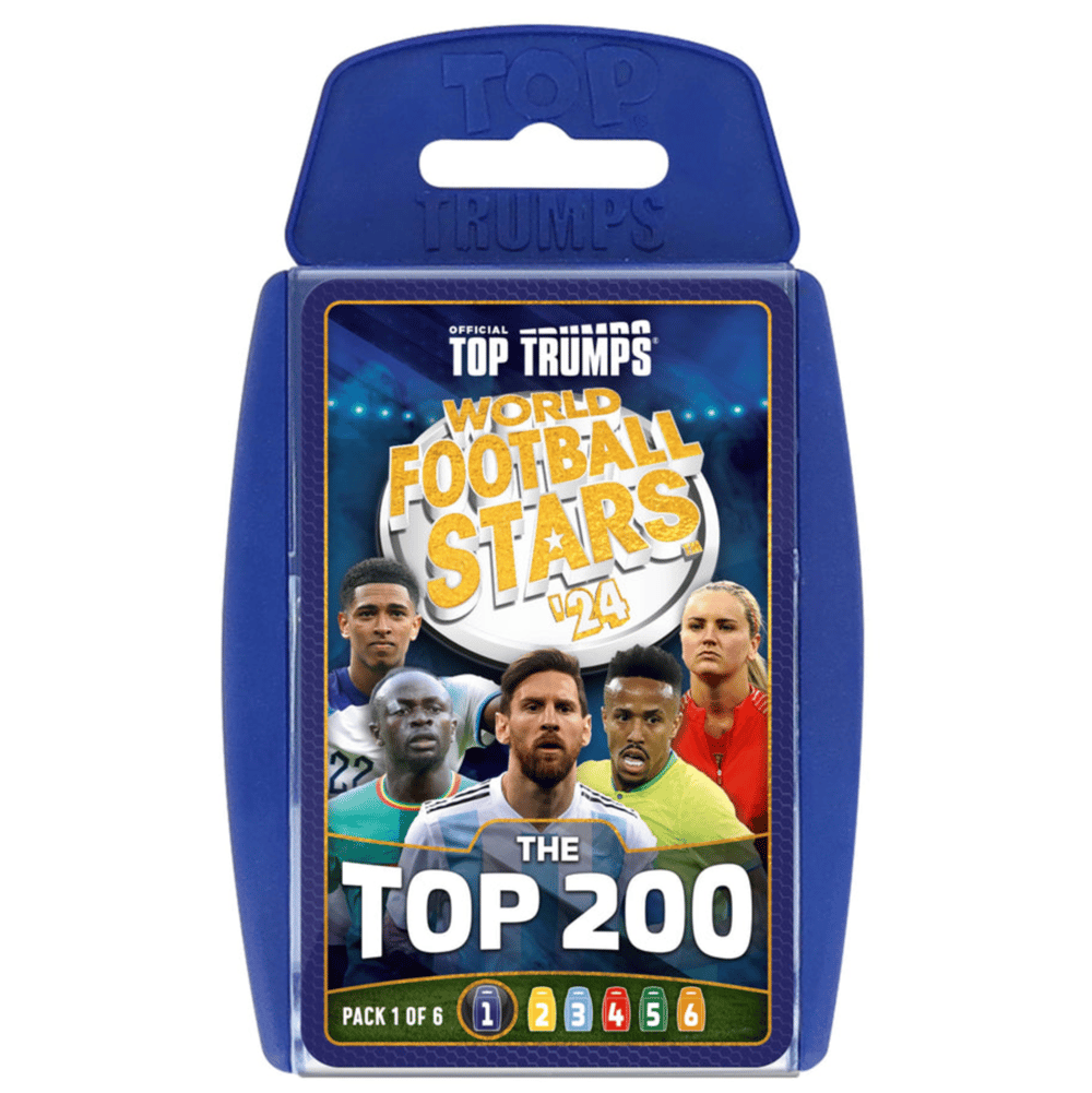 MYTHOS TOP TRUMPS DÜNYA FUTBOL YILDIZLARI 1/6 MAVİ