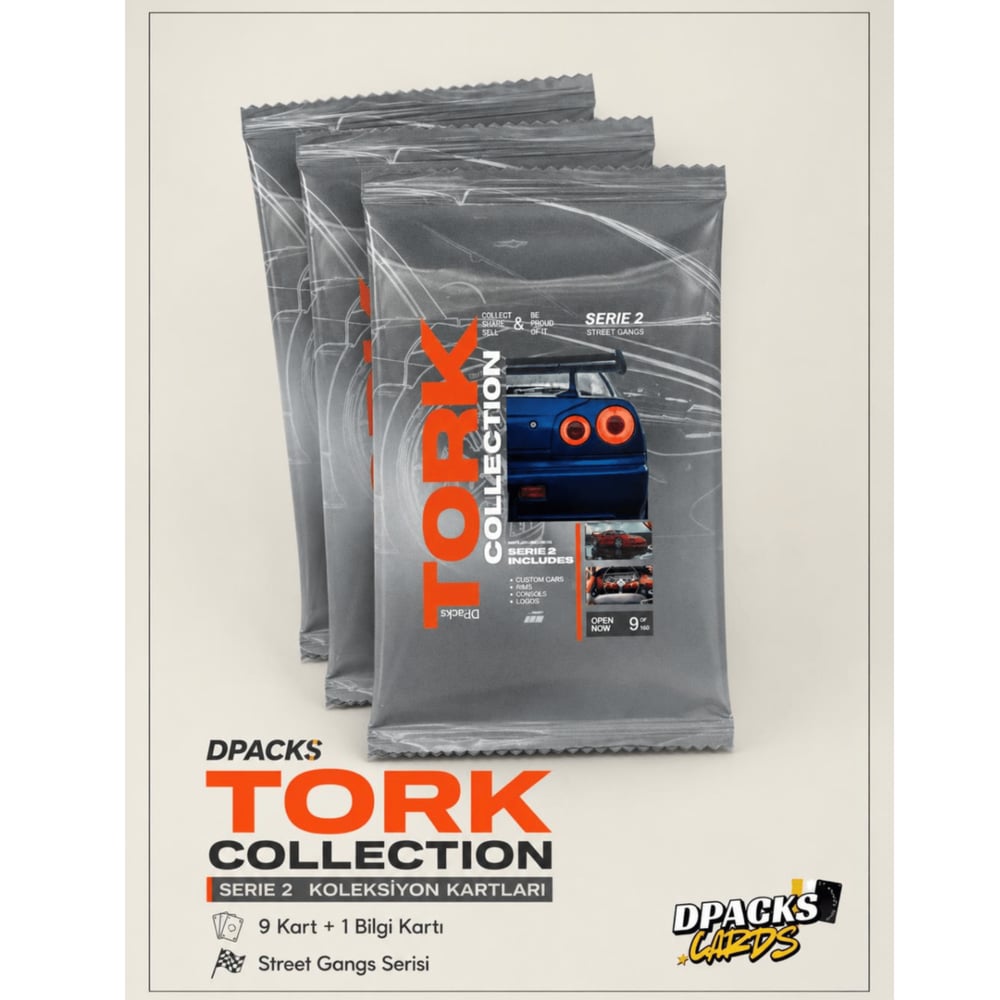 Mythos Tork Collection Card Koleksiyonluk Araba Kartı