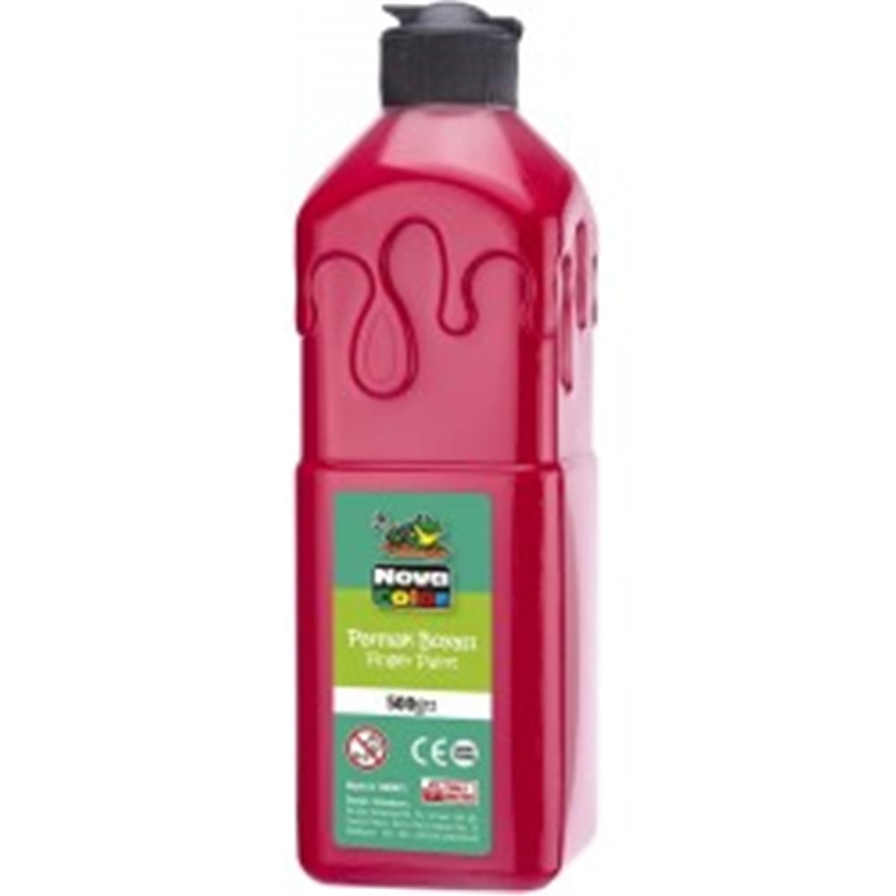 N.COLOR PARMAK BOYASI 500ML KIRMIZI