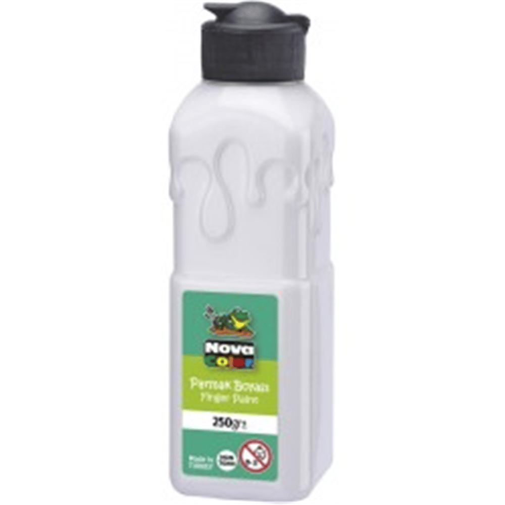 N.COLOR PARMAK BOYASI 250 GR BEYAZ