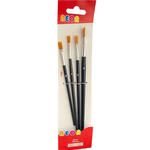 NEON PLUS FIRÇA SETİ 4 LÜ HKD-142