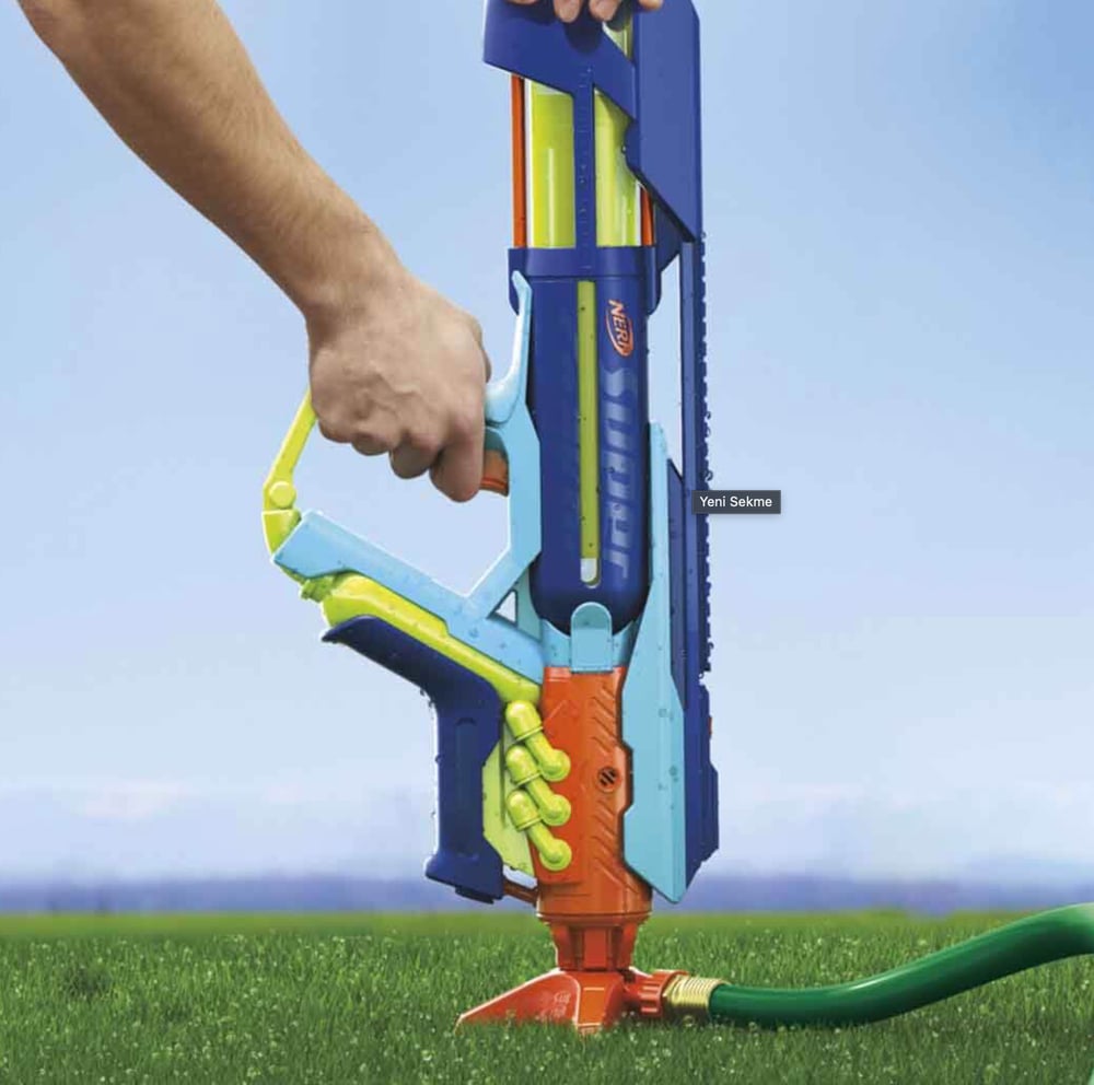 Nerf Super Soaker Power Drench Xl Büyük Su Tabancası 