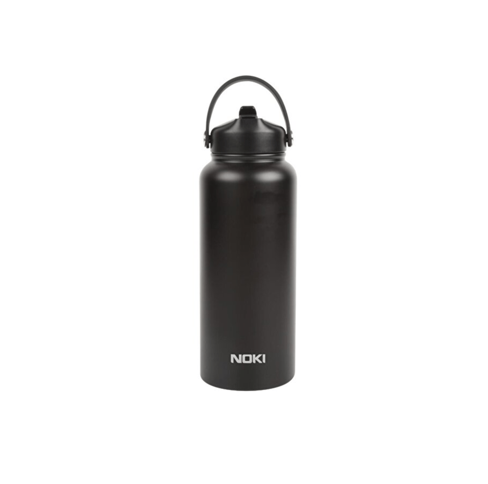 Noki Çelik Matara T-0127 960 ml Pipetli Taşıma Kulplu