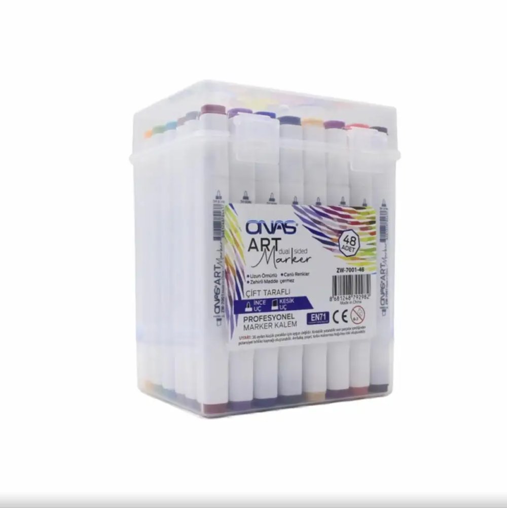 ONAS ZW-7001-48 ART MARKER ÇİFT TARAFLI