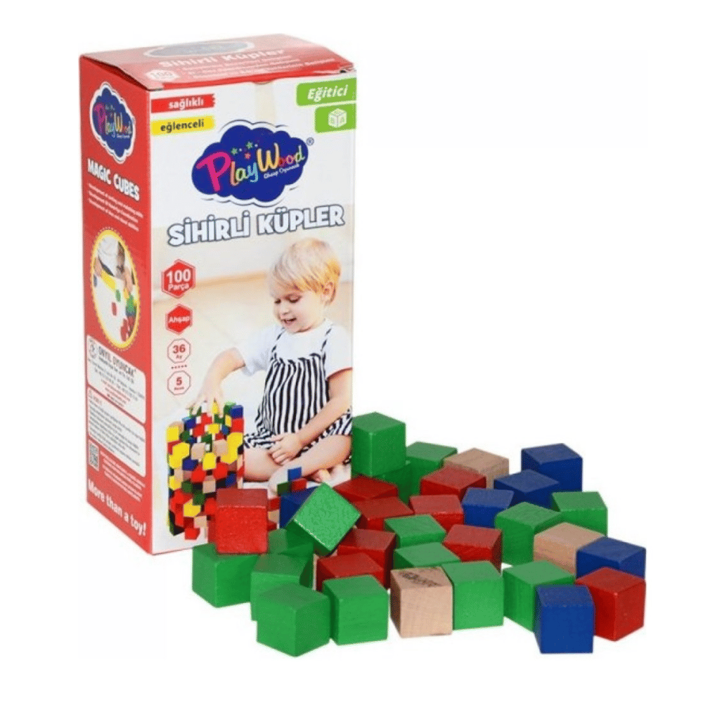 ONY 359 KUTUDA AHSAP 100 PARCA SIHIRLI KUPLER