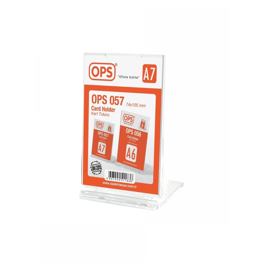 OPS DP 057 A7 DİKEY KART TUTUCU EĞİMİ AYARLANABİLİR