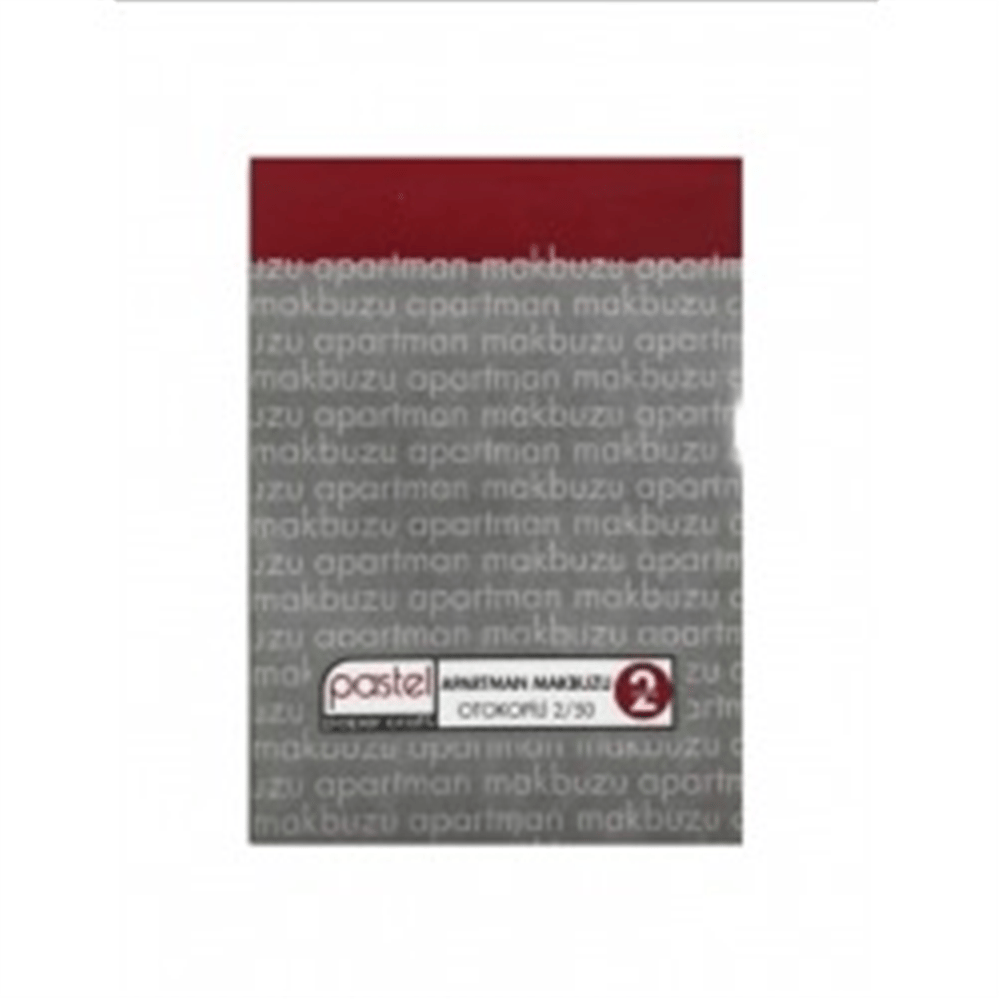 PASTEL 2/50 OTOKOPİLİ APARTMAN MAKBUZU