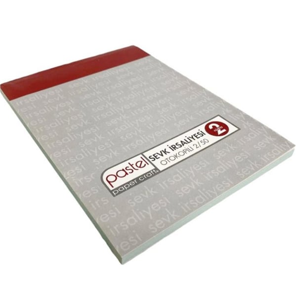 Pastel 2/50 Otokopili Sevk İrsaliyesi 2 Nüsha Ticari Evrak Matbu