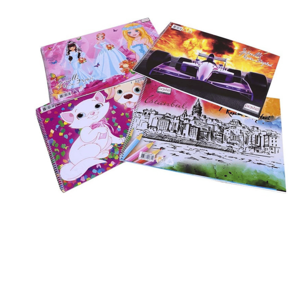 PASTEL RESİM DEFTERI 35*50 15 YAPRAK
