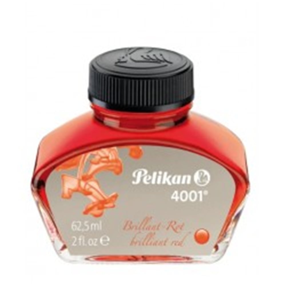 PELİKAN 4001 YAZI MÜREKKEBİ 30ML KIRMIZI