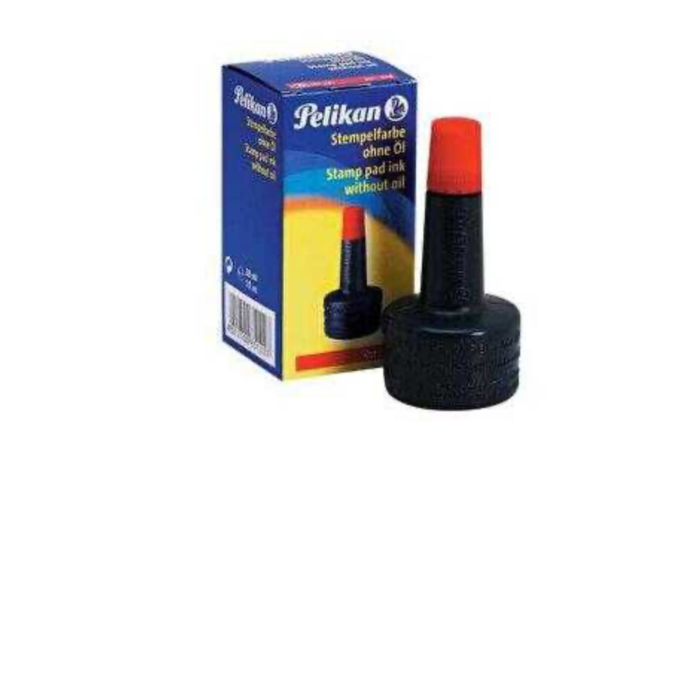 PELİKAN ISTAMPA MÜREKKEBİ KIRMIZI 30 CC