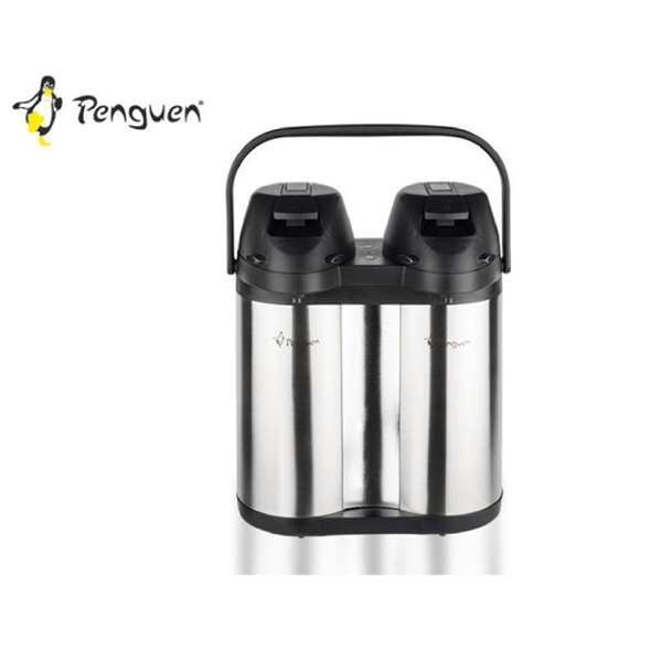 Penguen Çift Katlı Çelik Termos 3.8 Lt