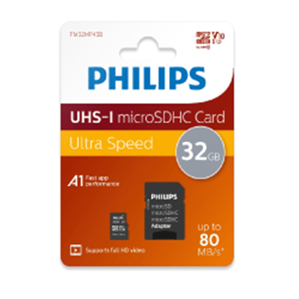 PHILIPS 32 GB MICRO SD CARD