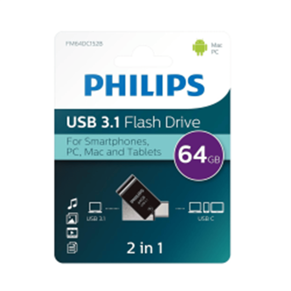 PHILIPS 64 GB C TYPE FLASH BELLEK