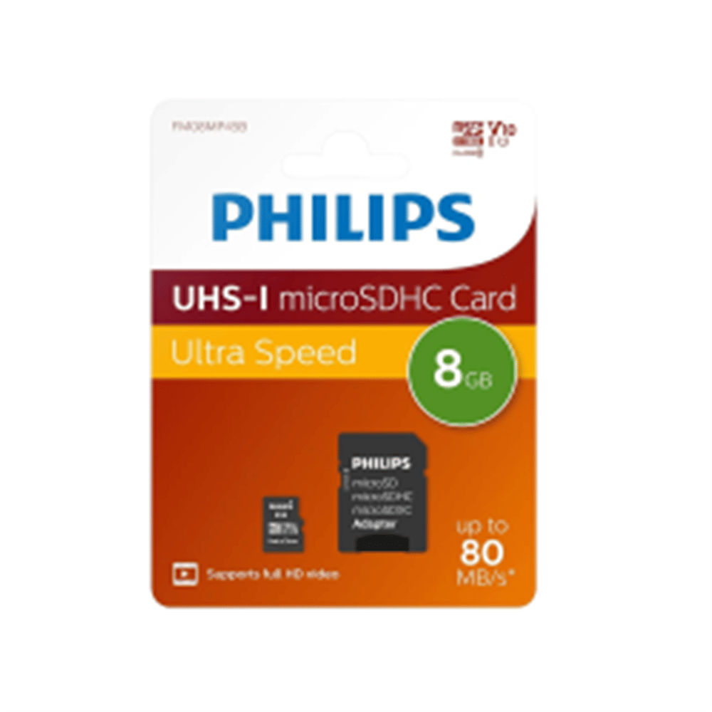 PHILIPS 8 GB MİCRO SD CARD