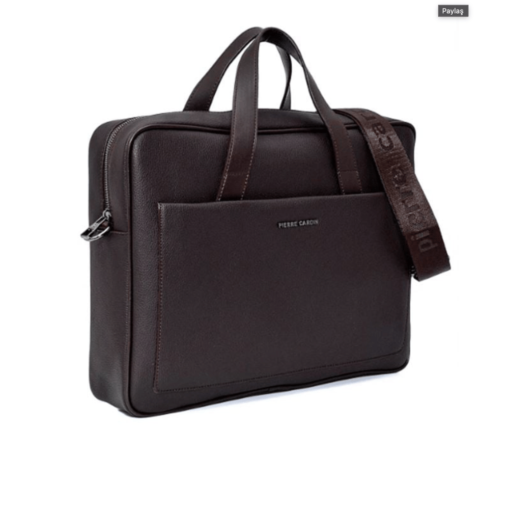 Pierre Cardin Laptop Çantası Kahve