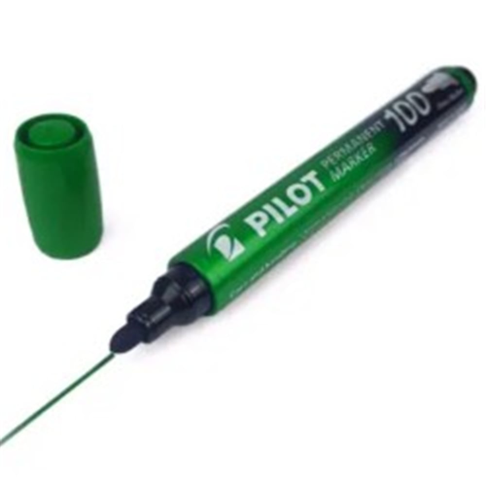 PILOT PERMANENT MARKER 100 - YEŞİL