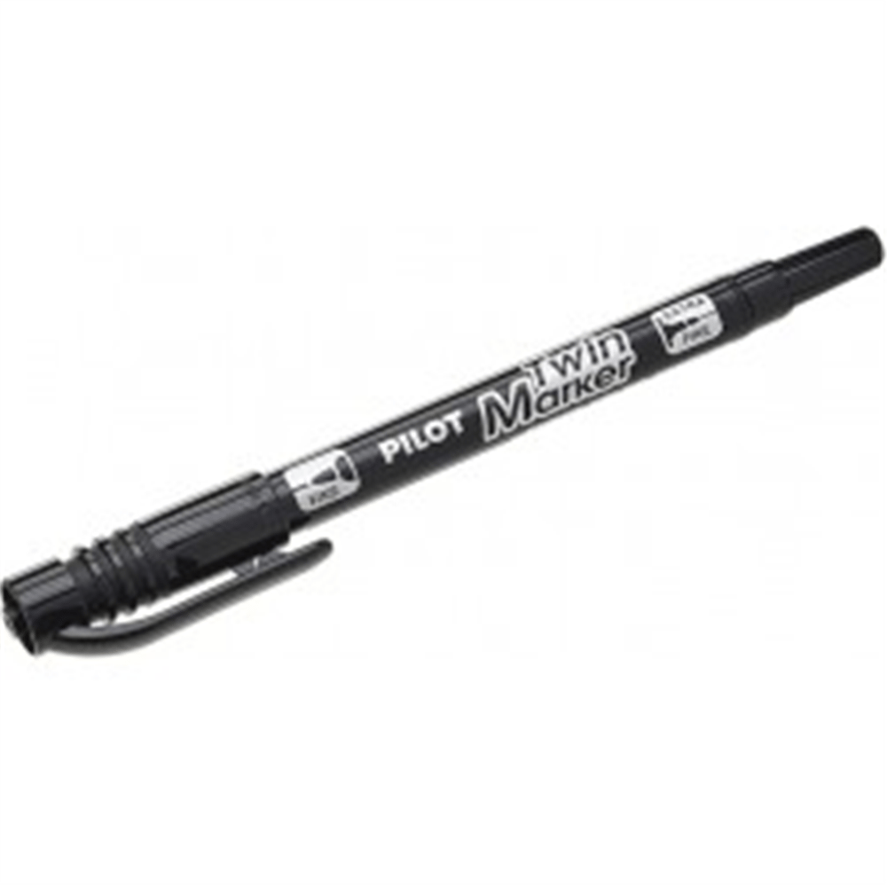 PILOT TWİN MARKER - SİYAH BEGREEN