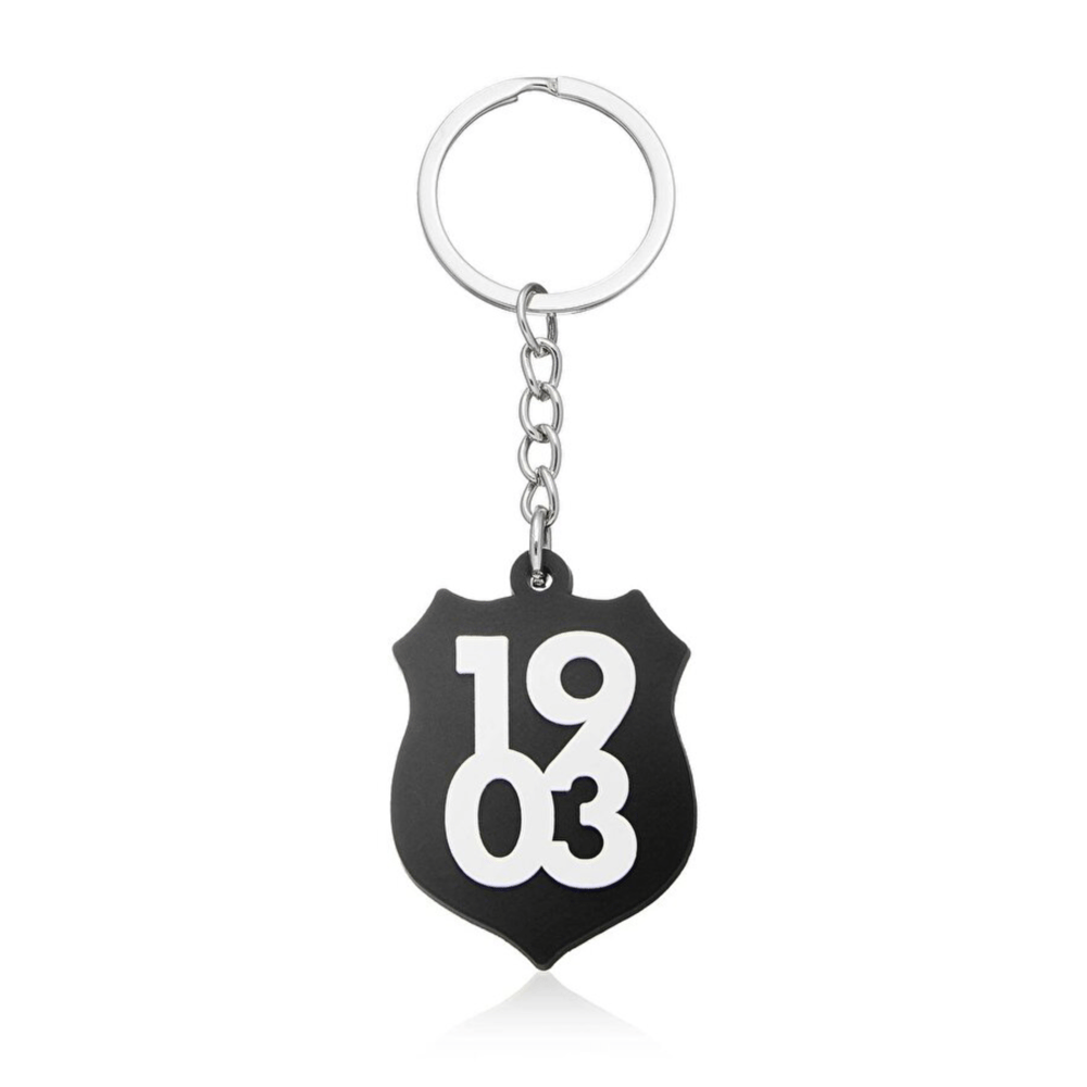 Piolent Beşiktaş 1903 Arma Silikon Anahtarlık 