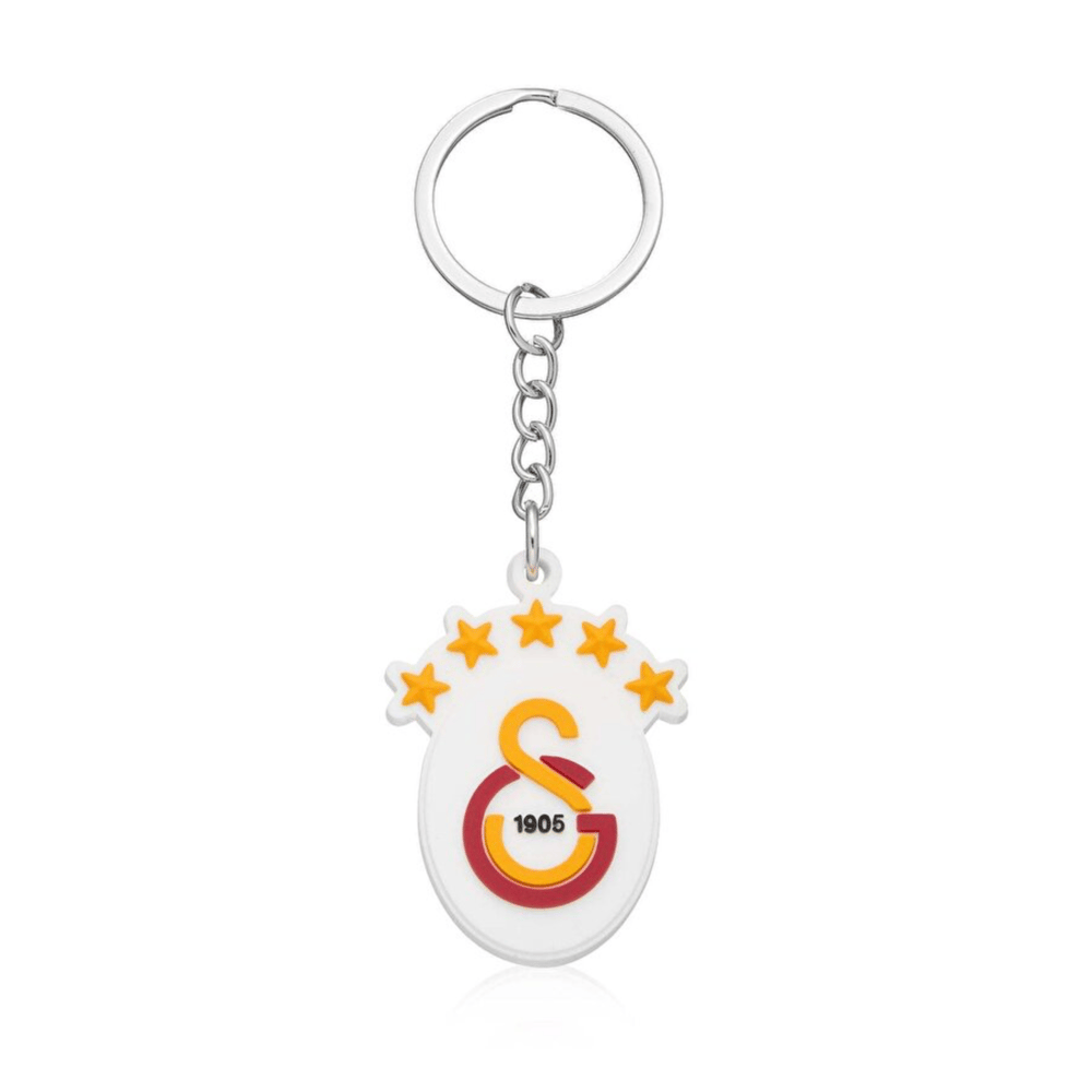 Piolent Galatasaray 5 Yıldız Arma Silikon Anahtarlık 