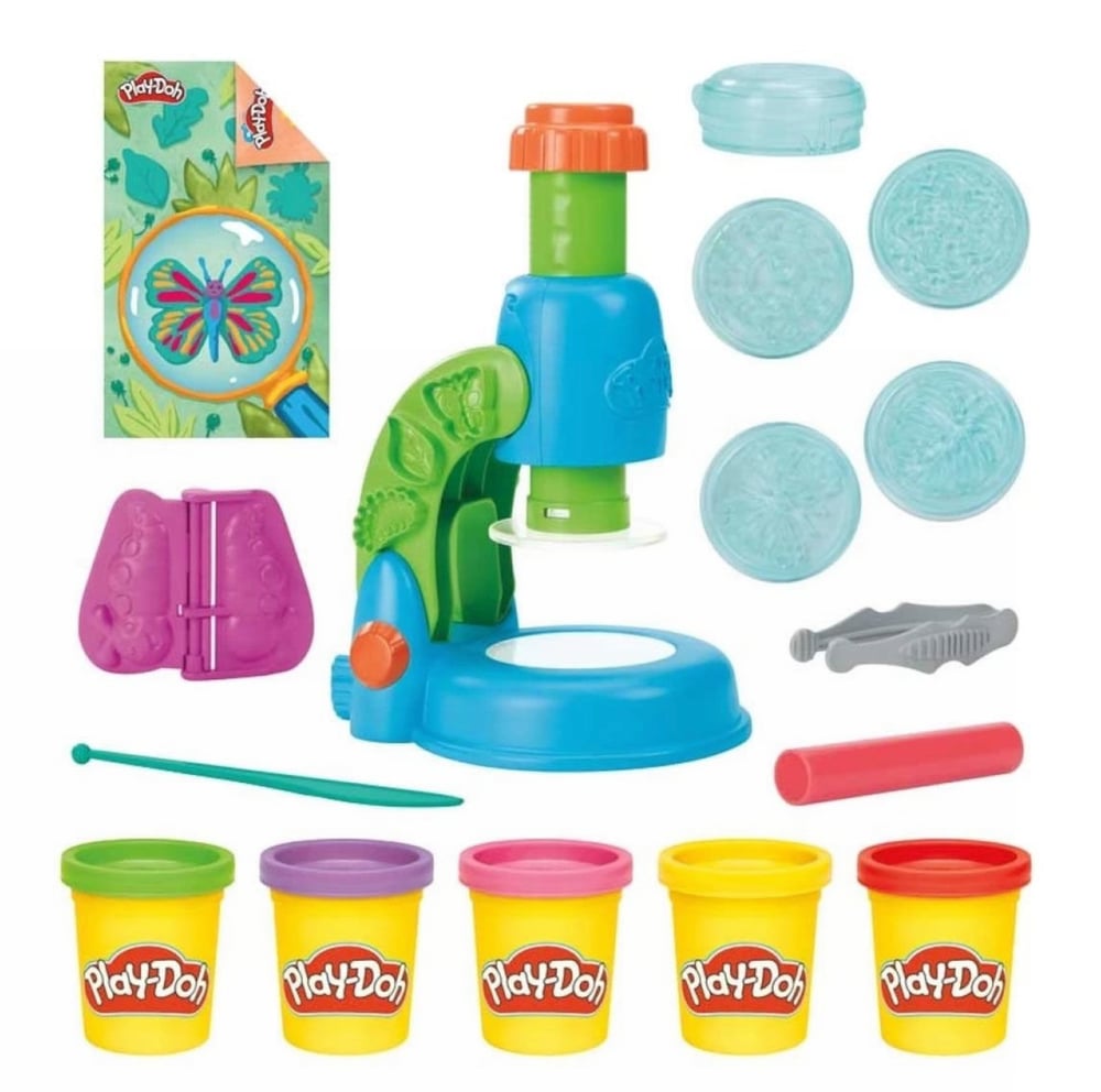 Play-Doh Işıklı Mikroskop Oyun Seti 