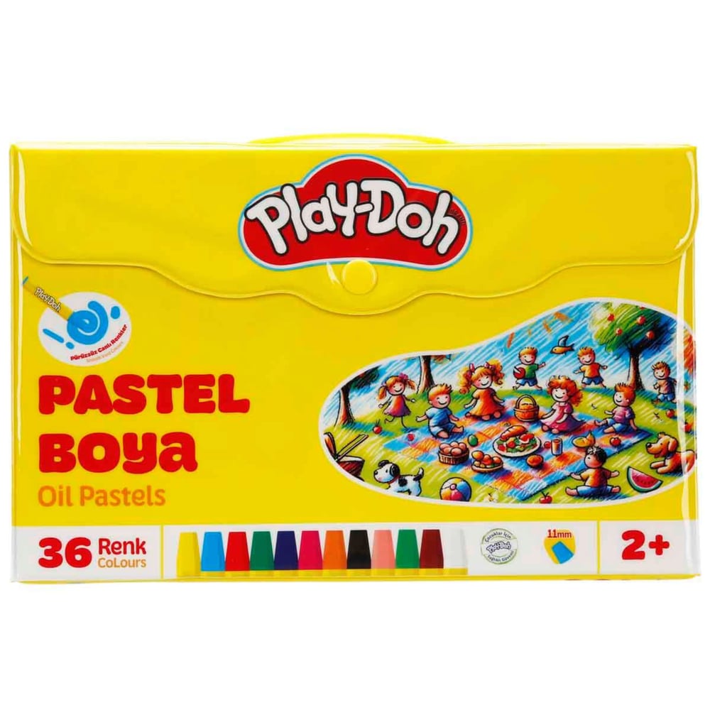 Play-doh Pastel Boya Çantalı 36 Renk