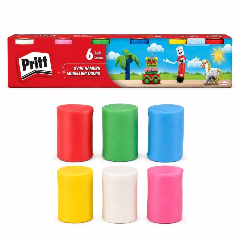 PRİTT OYUN HAMURU 6 RENK