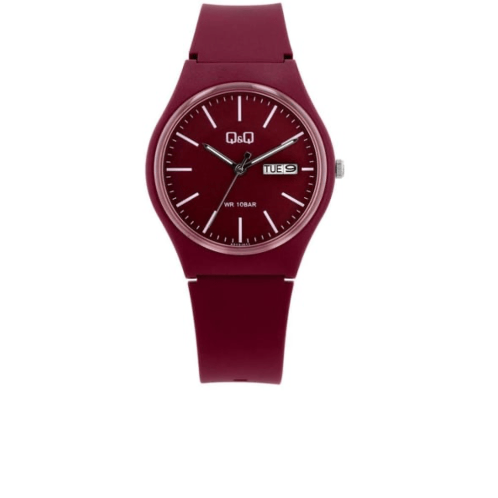 Q&Q A212J011Y Bordo Kol Saati