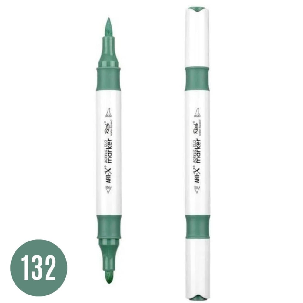 Rich Art-X Acrylic Marker Duo 132 Çift Uçlu Kalem  