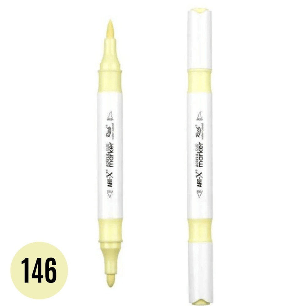 Rich Art-X Acrylic Marker Duo 146 Çift Uçlu Kalem  