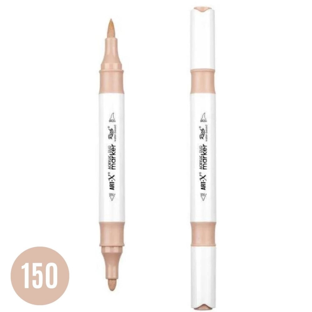 Rich Art-X Acrylic Marker Duo 150 Çift Uçlu Kalem  