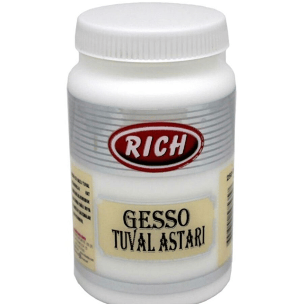 RİCH GESSO TUVAL ASTARI BEYAZ 250 ML