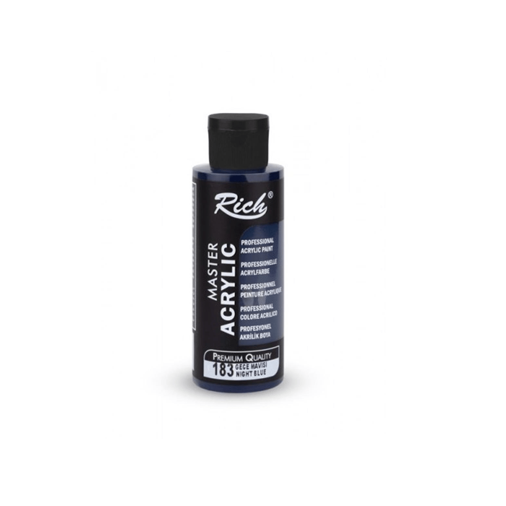 Rich Master Akrilik 120 ml Gece Mavisi