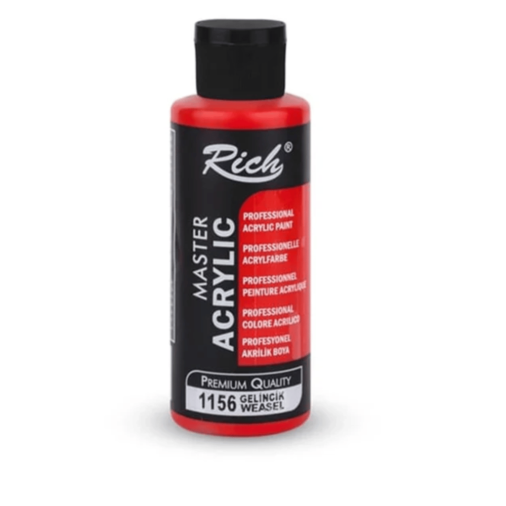 Rich Master Akrilik 120 ml Gelincik