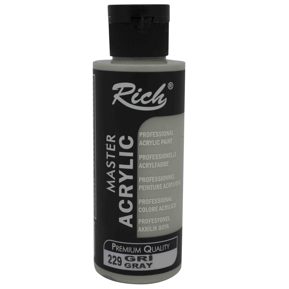 Rich Master Akrilik 120 ml Gri