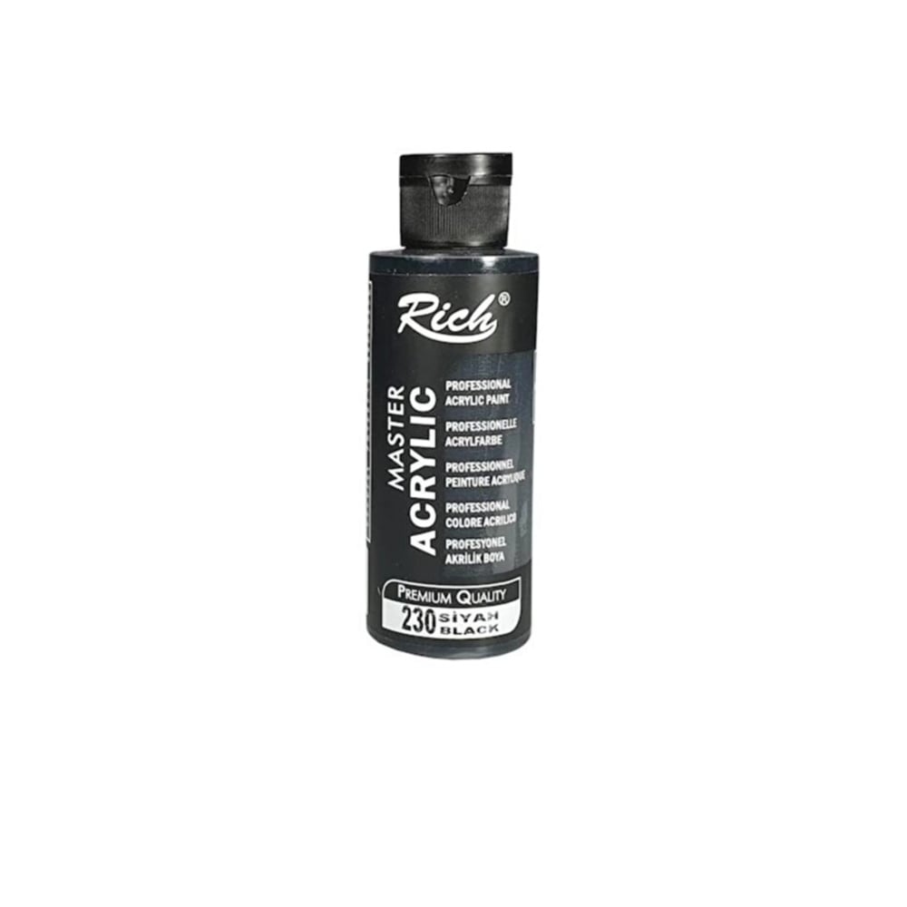 RİCH MASTER AKRİLİK 120 ML SİYAH