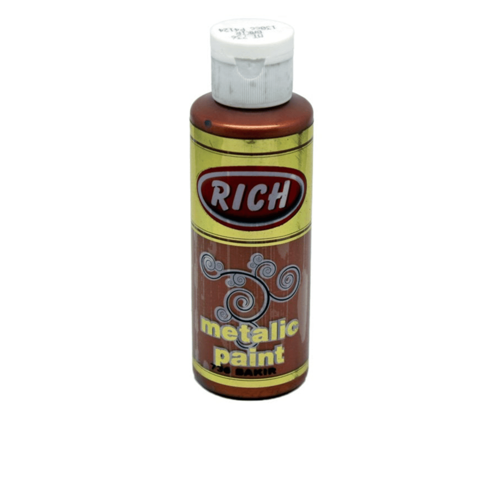 Rich Metalik Boya 120 ml Bakır