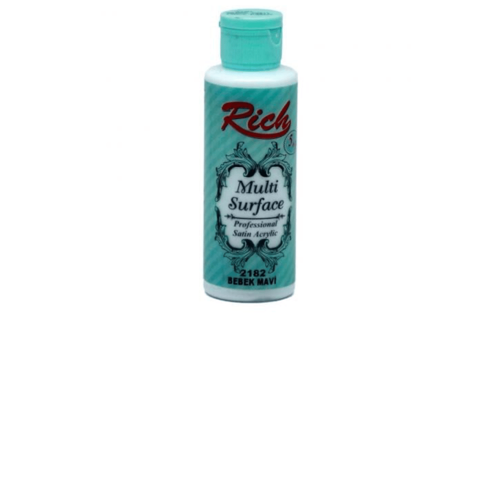 Rich Multi Surface 120 ml Bebek Mavi Akrilik Boya